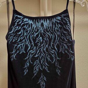 Royal blue velvet dress (Juniors Lg)